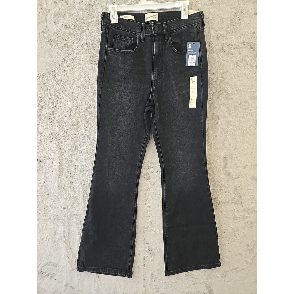 Universal Thread High-Rise Flare Jeans size 8 R - Black Wash - NEW